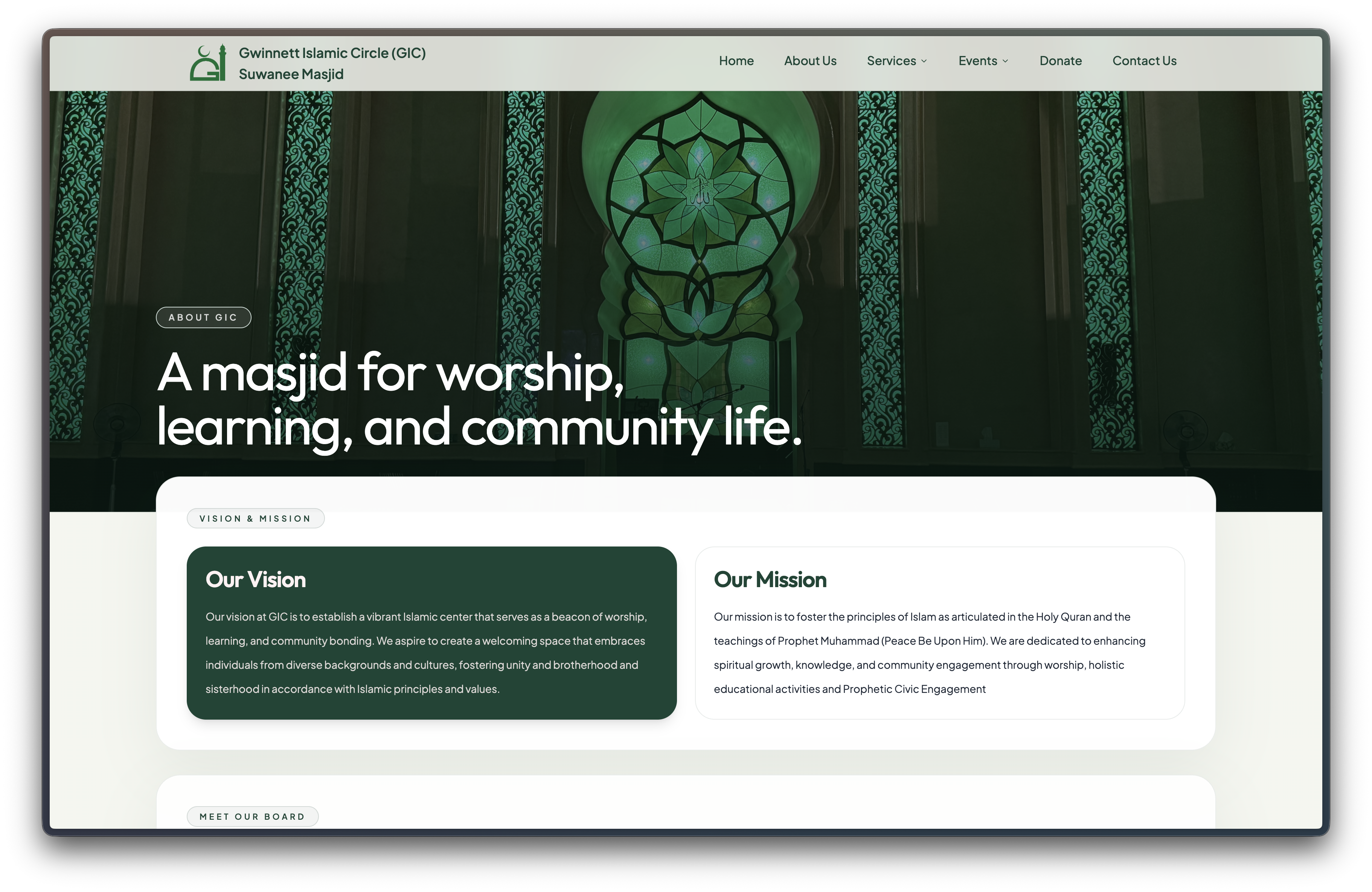 Gwinnett Islamic Circle (GIC) | Suwanee Masjid screenshot