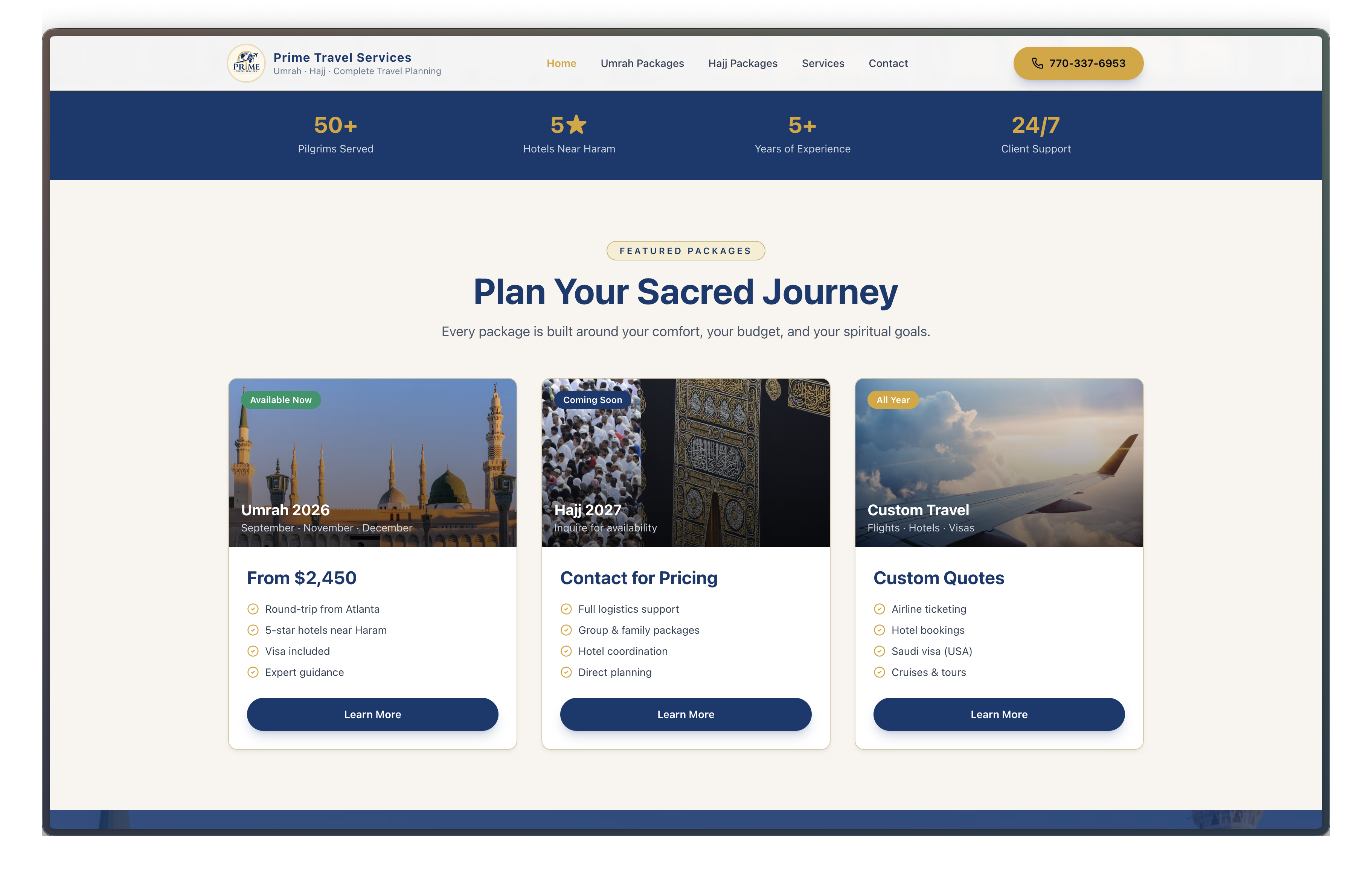 Prime Travel Services screenshot