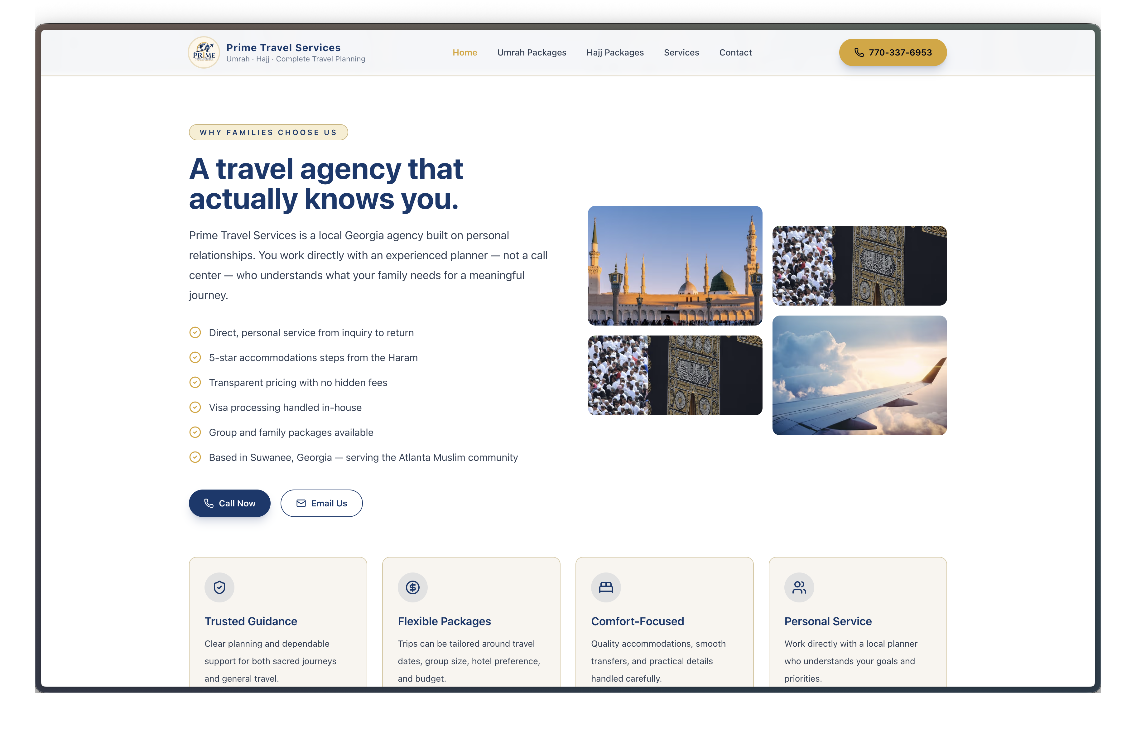 Prime Travel Services screenshot