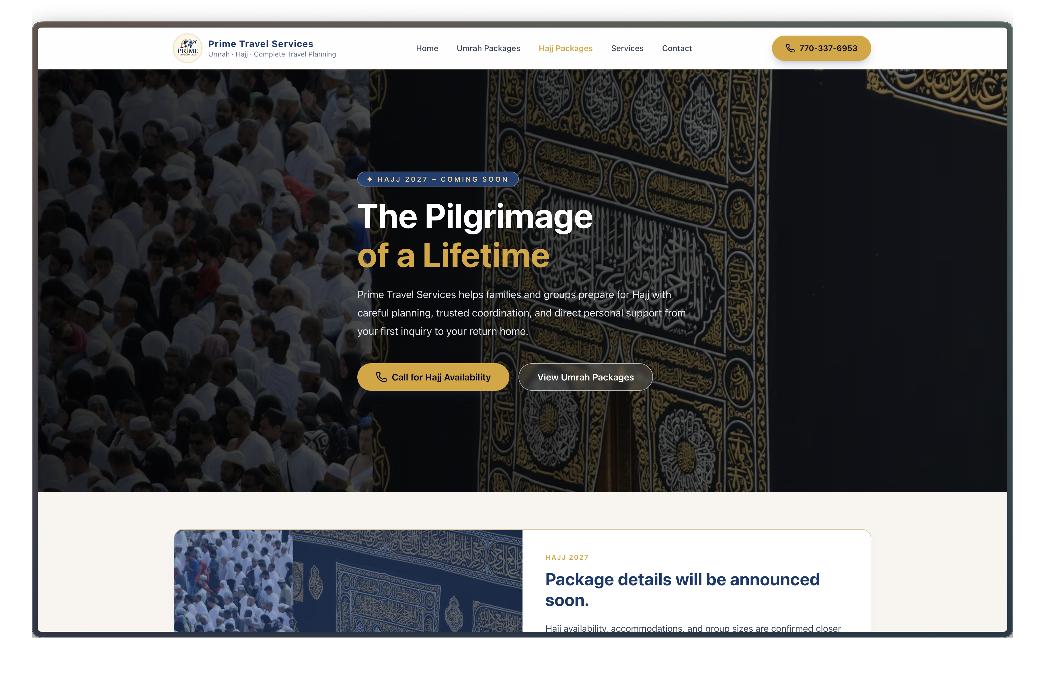 Prime Travel Services screenshot